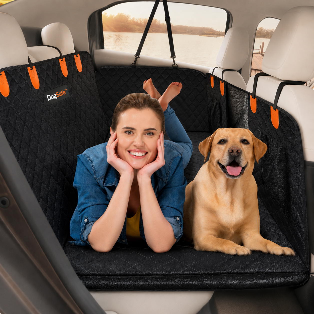 DogSafe™ ~ Funda Protectora de Auto para Perros